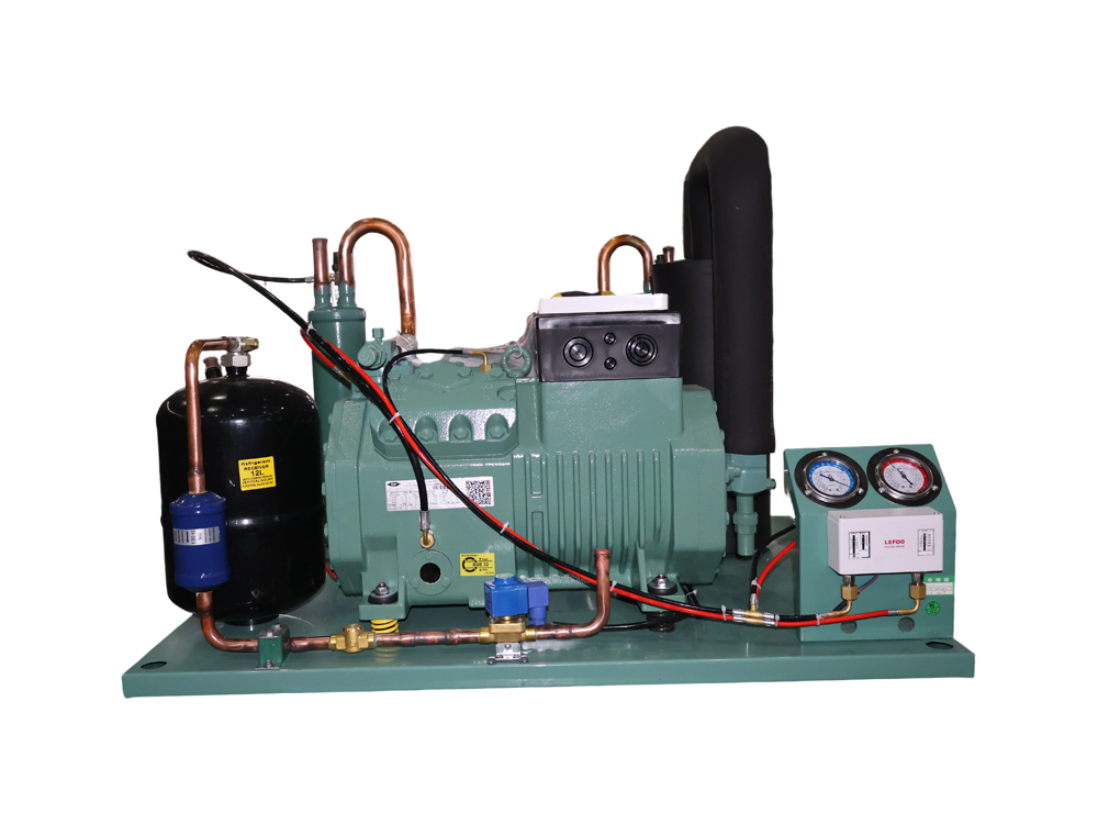 Buksan ang condensing unit nang walang condenser