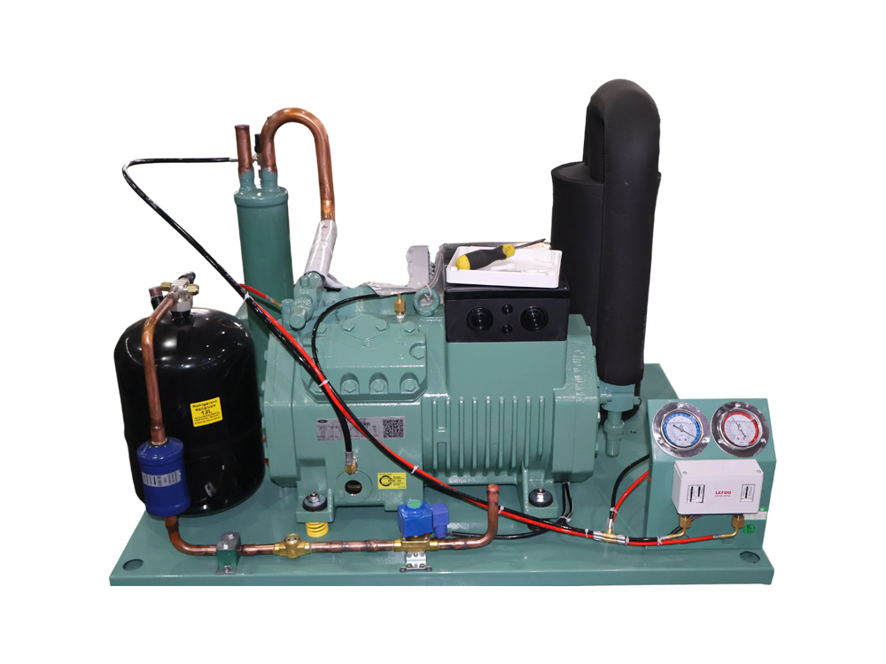 Buksan ang condensing unit nang walang condenser Buksan ang condensing unit nang walang condenser