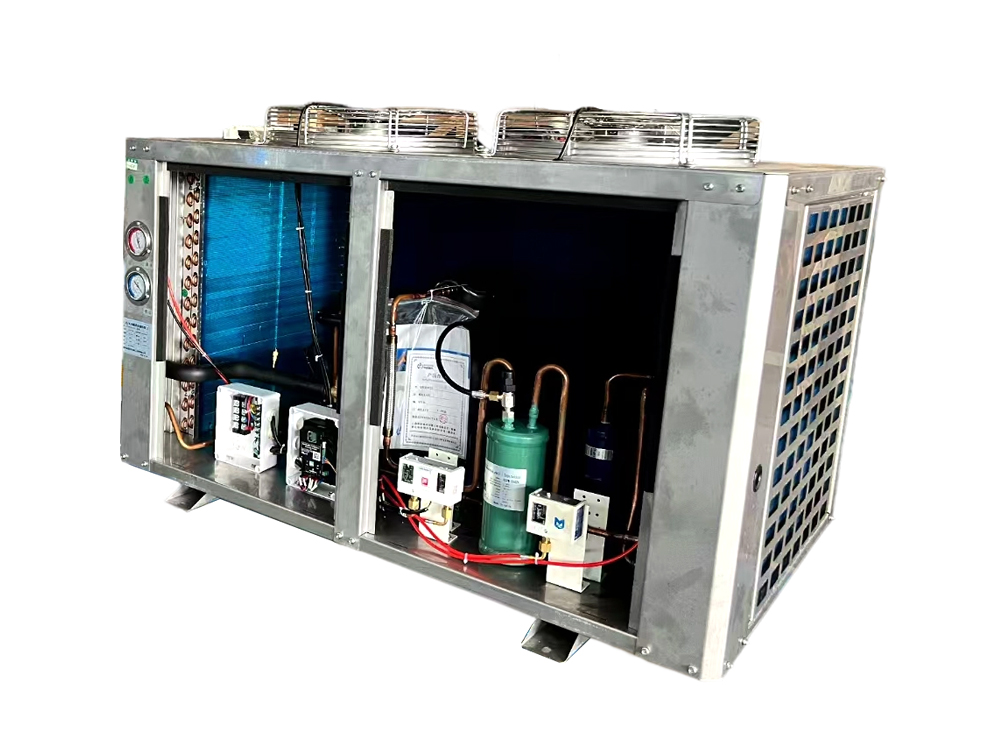 Hindi kinakalawang na asero shell U-shaped condensing unit