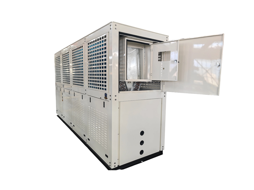 Box-type na condensing unit na may electric control box